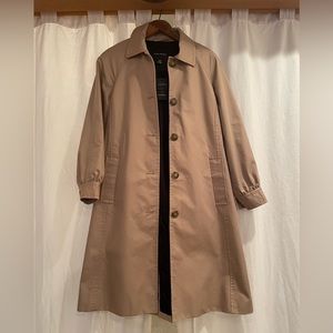 Club Monaco Gathered Trench Coat